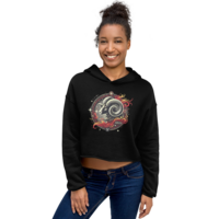 Aries Zodiac series Crop Hoodie - Thumbnail 1
