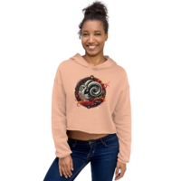 Aries Zodiac series Crop Hoodie - Thumbnail 6