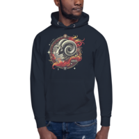Arie Zodiac series Unisex Hoodie - Thumbnail 4