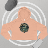 Capricorn Zodiac series Crop Hoodie - Thumbnail 2