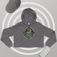 Capricorn Zodiac series Crop Hoodie - Thumbnail 3