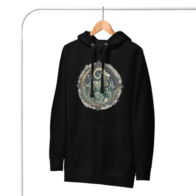 Capricorn zodiac series unisex premium hoodie