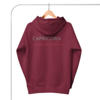 Capricorn Zodiac series Unisex Premium Hoodie - Thumbnail 5