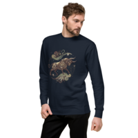 Taurus Zodiac series Unisex Premium Sweatshirt - Thumbnail 8