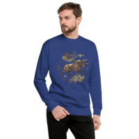 Taurus Zodiac series Unisex Premium Sweatshirt - Thumbnail 12