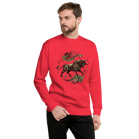 Taurus Zodiac series Unisex Premium Sweatshirt - Thumbnail 24