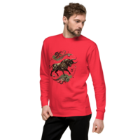 Taurus Zodiac series Unisex Premium Sweatshirt - Thumbnail 25