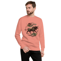 Taurus Zodiac series Unisex Premium Sweatshirt - Thumbnail 30
