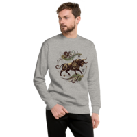 Taurus Zodiac series Unisex Premium Sweatshirt - Thumbnail 36