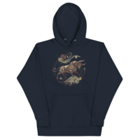 Taurus Zodiac series Unisex Hoodie - Thumbnail 3