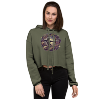 Sagittarius Zodiac series Crop Hoodie - Thumbnail 4