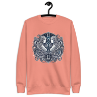 Gemini Zodiac series Unisex Premium Sweatshirt - Thumbnail 10