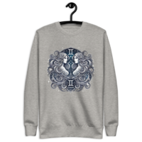 Gemini Zodiac series Unisex Premium Sweatshirt - Thumbnail 12