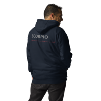 Scorpio Zodiac series Unisex Hoodie - Thumbnail 3