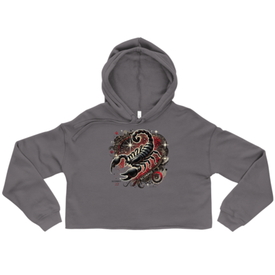 Scorpio Zodiac series Crop Hoodie