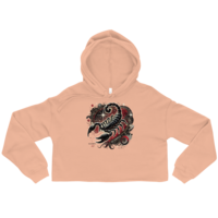 Scorpio Zodiac series Crop Hoodie - Thumbnail 6