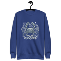 Cancer Zodiac series Unisex Premium Sweatshirt - Thumbnail 5