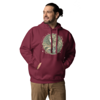 Virgo Zodiac series Unisex Hoodie - Thumbnail 4