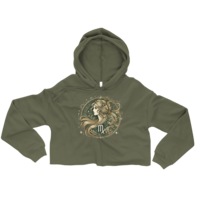 Virgo Zodiac series Crop Hoodie - Thumbnail 2