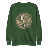 Virgo Zodiac series Unisex Premium Sweatshirt - Thumbnail 6
