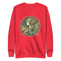 Virgo Zodiac series Unisex Premium Sweatshirt - Thumbnail 8