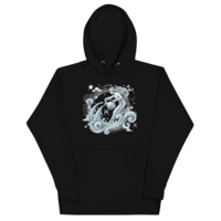 Aquarius Zodiac series Unisex Hoodie - Thumbnail 1