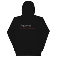 Aquarius Zodiac series Unisex Hoodie - Thumbnail 2