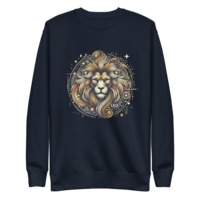 Leo Zodiac series Unisex Premium Sweatshirt - Thumbnail 3