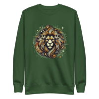 Leo Zodiac series Unisex Premium Sweatshirt - Thumbnail 7