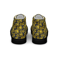 U of M Mens high top canvas shoes - Thumbnail 1