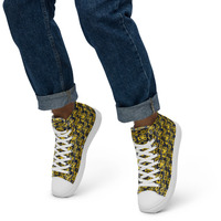 U of M Mens high top canvas shoes - Thumbnail 5