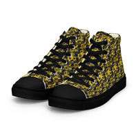 U of M Mens high top canvas shoes - Thumbnail 10