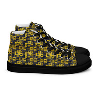 U of M Mens high top canvas shoes - Thumbnail 13
