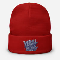 Viral Movie Bow Neon Embroidered Beanie - Thumbnail 2