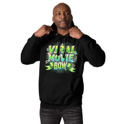Viral movie bow static hoodie