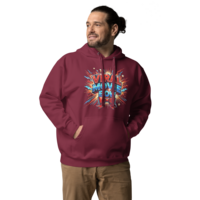 Viral Movie Bow Classic Hoodie - Thumbnail 4