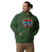Viral Movie Bow Classic Hoodie - Thumbnail 10