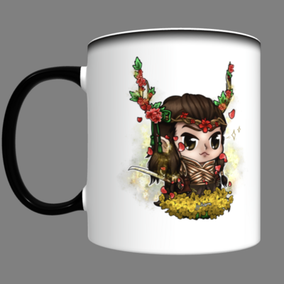 Padoru lord elrond, lord of the rings' magic mug - halloween