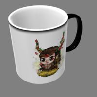 Padoru Lord Elrond, Lord of the Rings' Magic Mug - Halloween - Thumbnail 1