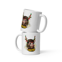 Padoru Lord Elrond, Lord of the Rings Mug - Halloween - Thumbnail 1