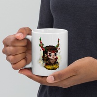 Padoru Lord Elrond, Lord of the Rings Mug - Halloween - Thumbnail 2