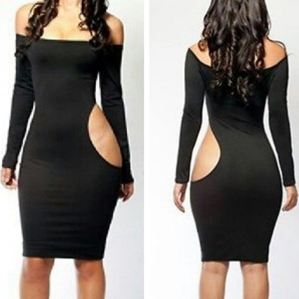 Hip Out Bodycon Dress