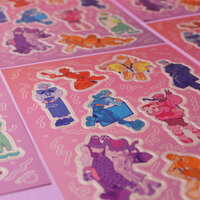 Who What Wear Sticker Sheet - Thumbnail 2