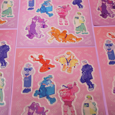 Who What Wear Sticker Sheet