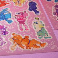 Who What Wear Sticker Sheet - Thumbnail 3