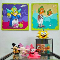 Painting by Dhani Barragan "Not Inside"  - Thumbnail 3