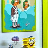 Painting by Dhani Barragan "Not Inside"  - Thumbnail 2