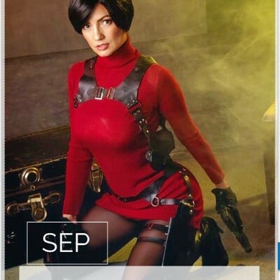 Ivy cosplay 2025 calendar january to december