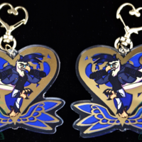 Hot Gold Stamped Keychain - Cormando The Bald Eagle - Thumbnail 1