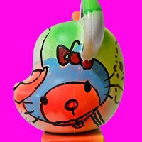 Custom Bearbrick 400% by Judas Arrieta "CAT RULE"  - Thumbnail 2